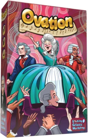 Grand Gamers Guild Ovation - Classical Composer Engine-Building Game for 1-4 Players
