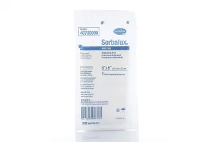 HARTMANN CONCO SORBALUX ABD Abdominal Pads, NONWOVEN Cellulose, 1-PLY 5" X 9", Rectangle, 48700000 (Case of 400)