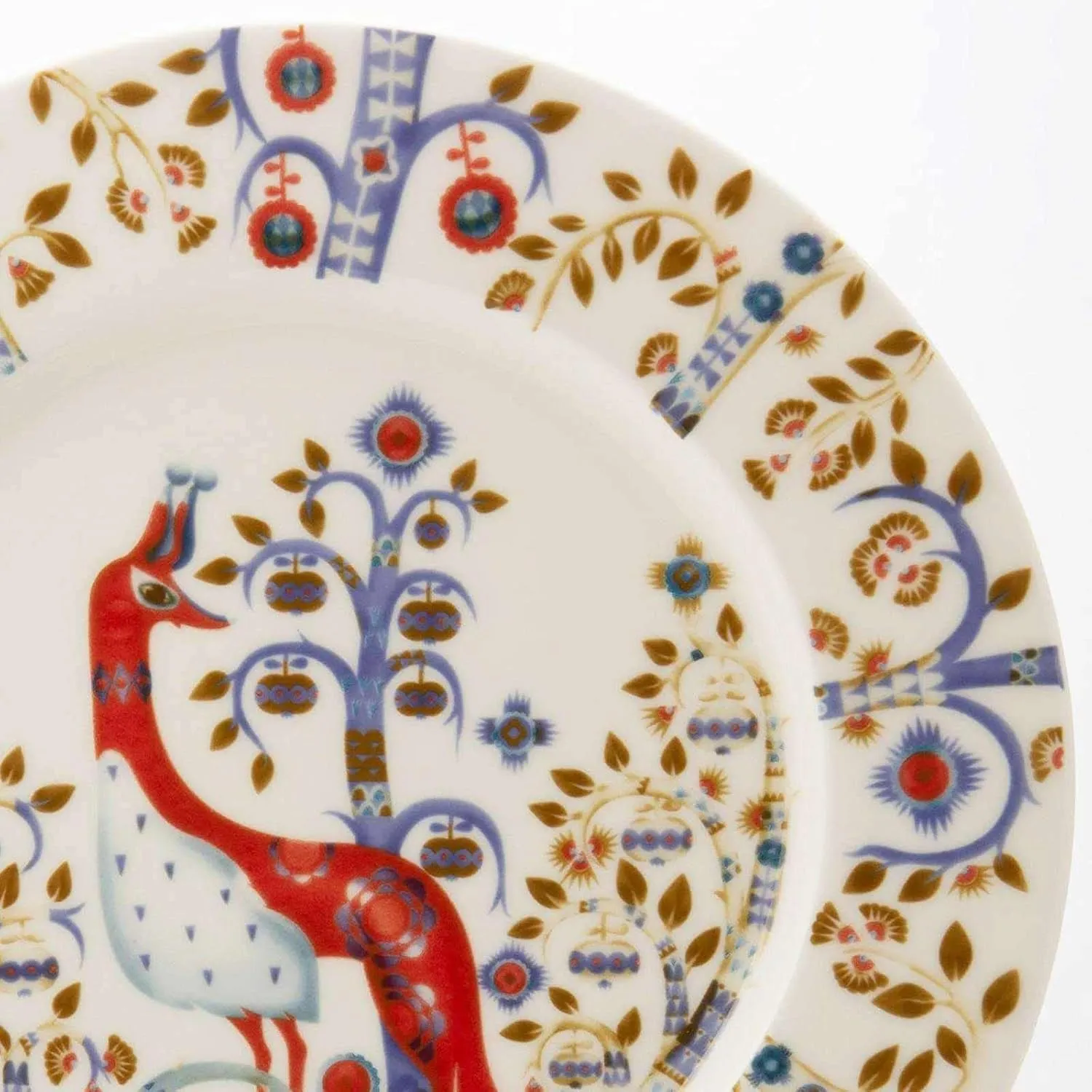 iittala Taika Plate, White, 8.7 inches (22 cm)