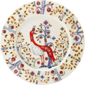 iittala Taika Plate, White, 8.7 inches (22 cm)