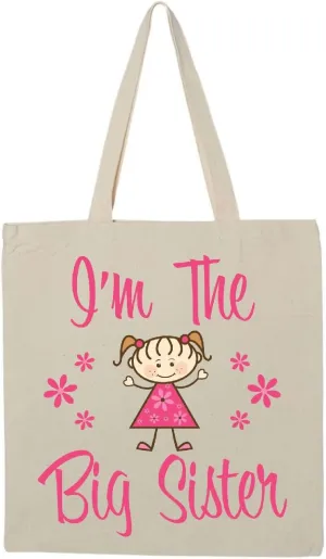 inktastic the Big Sister Tote Bag