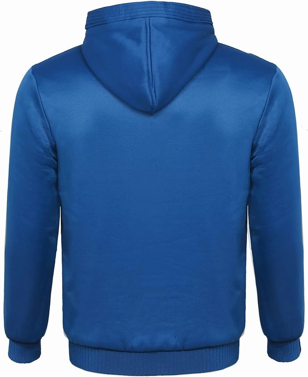 JiangWu Womens Fashion Horn Button Fleece Thicken Coat with Hood Winter Warm Jacket
