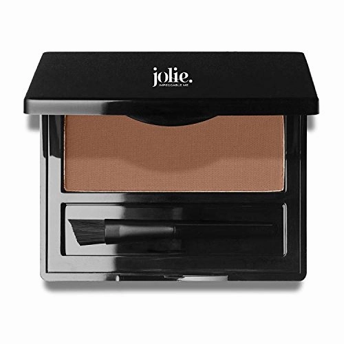 Jolie Brush on Brow, Pressed Brow Defining Powder Compact, Shapes & Contours - Auburn