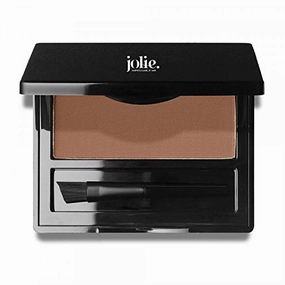 Jolie Brush on Brow, Pressed Brow Defining Powder Compact, Shapes & Contours - Auburn