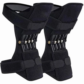 Knee Protect Booster Rebound Spring Force Power Enhancer Leg Knee Booster Brace Cover Joint Support for Climbing Male Female Power Knee Stabilizer Pad