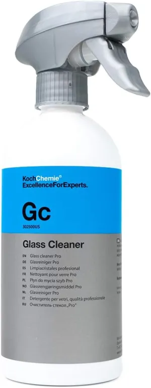 KOCHCHEMIE Glass Cleaner - Effortlessly Removes Stubborn Dirt, Oil, Grease, Insects, and Residues; Ready-To-Use Streak-Free Formula; Gloss and Smoothness Additive; Fresh Fragrance (500 milliliters)