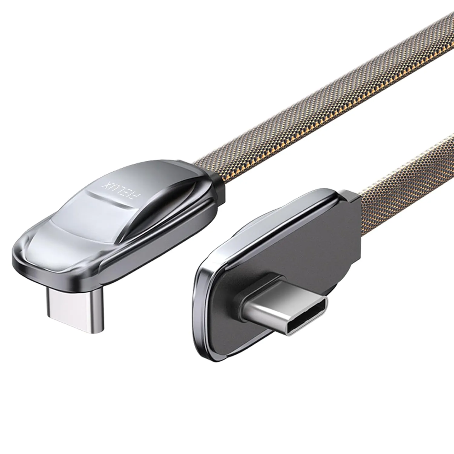L-Shape 240W Type C Charging Cable, 6ft Fast Charging & Data Sync, USB C to USB C Fast Charging Cable, for Phone & Tablets (iPhone 15/16, iPad, Samsung and More)
