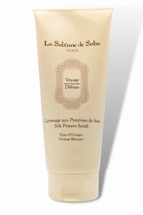 La Sultane de Saba - Silk Protein Scrub - Orange Blossom, 200ml - 6.8 Oz
