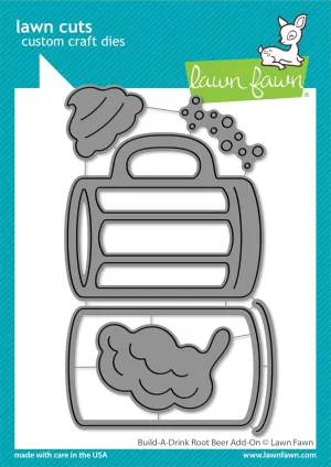 Lawn Fawn LF3432 Build-A-Drink Root Beer Add-On Dies