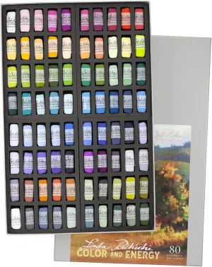 Linda Richichi Color & Energy Hand Rolled Soft Pastels (Set of 80)