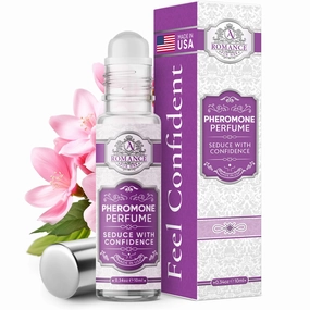 Long Lasting Pheromones Perfumes for Women – Enhanced Scents Pheromone Perfume for Her – Oil Roll-On Perfume – Subtle, Alluring Cologne for Women – 0.34 oz (10 mL)