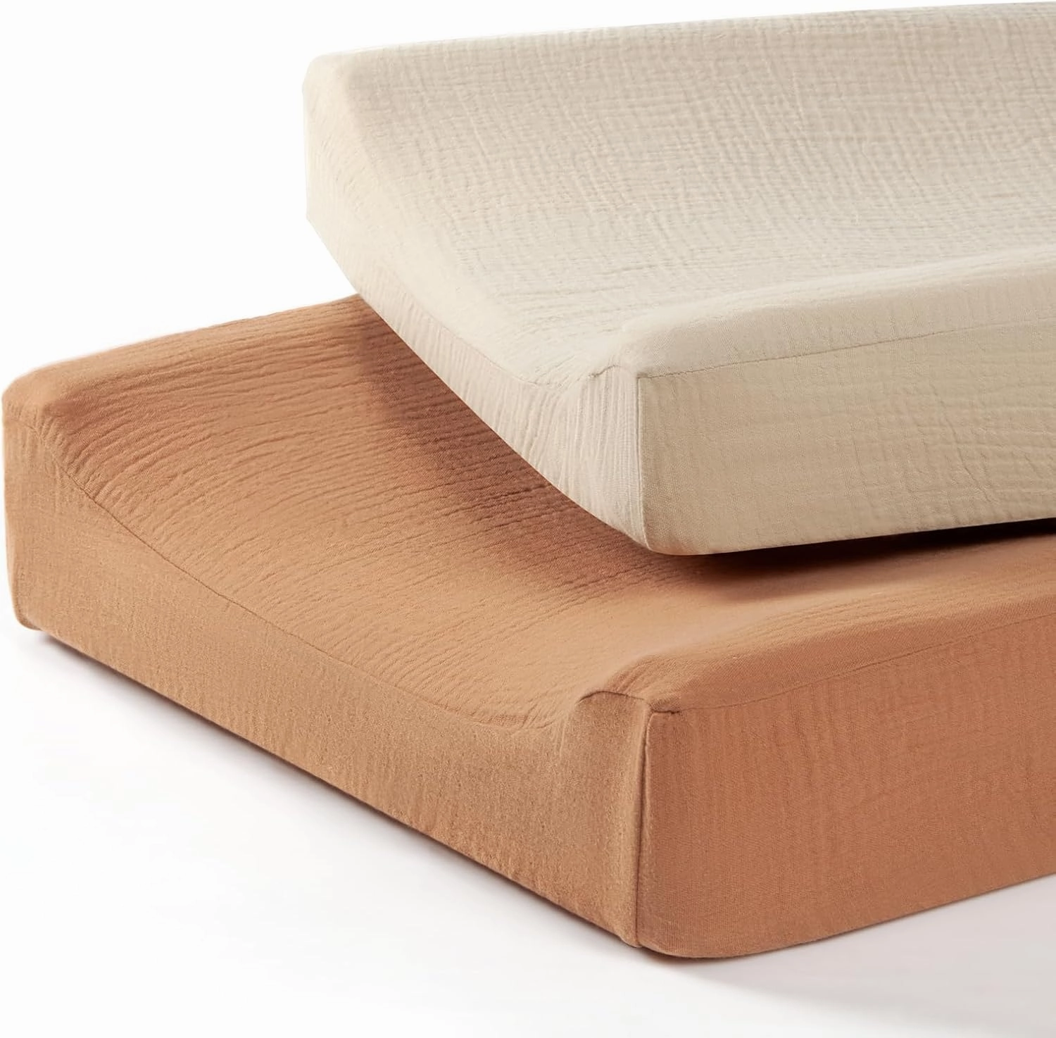 lulumoon Baby Changing Pad Cover: Muslin Diaper Changing Table Pad Cover - Changing Pad Sheets for Girls Boys