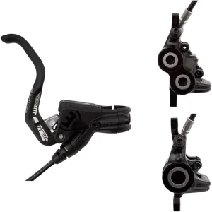 Magura MT Trail Sport 2701389 Bicycle Brake 1-Finger HC Lever Left/Right Suitable Set Consisting of Two Brakes for Front Wheel 4 and Rear Wheel 2 Pistons, Black, One Size