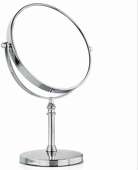 Makeup Mirror, Small Mirror Makeup Vanity Mirror, Desktop Two- Sided Beauty Mirror Multiple Magnification Cosmetic Mirror 360° Swivel Bathroom Mirror Makeup Mirror
