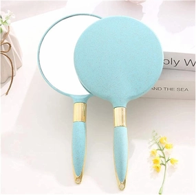 Makeup Mirror Vanity Makeup Mirror Handheld Makeup Mirror Vanity Mirror Hand Mirror Portable Makeup Vanity with Handle Cosmetic Compact Mirror for Women Cosmetic Mirror