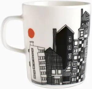 MARIMEKKO - Oiva Siirtolapuutarha Coffee Mug (8.8oz, City Print)