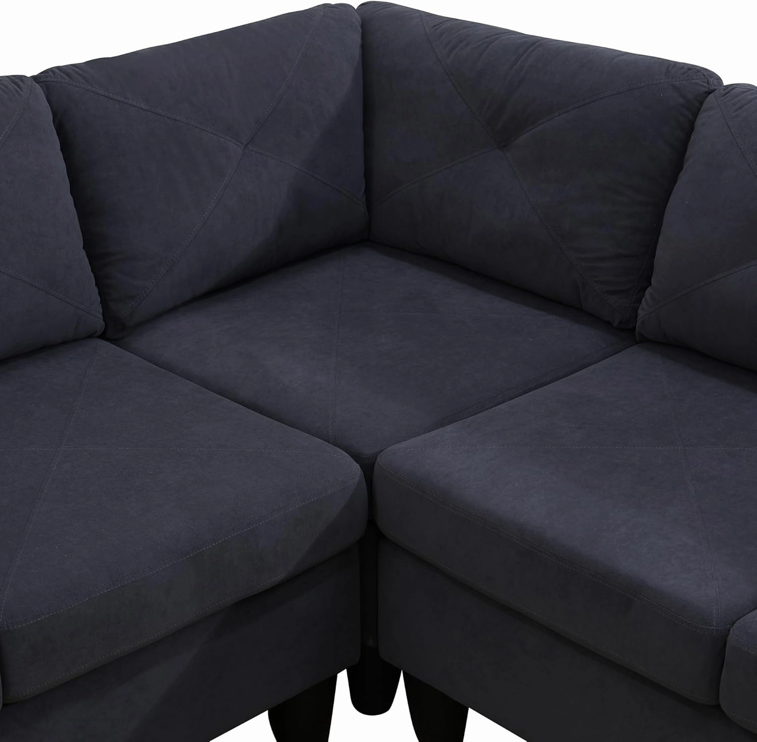 Max Sectional Sofa Set for Living Room, Apartment, Guest Room, playroom and Office