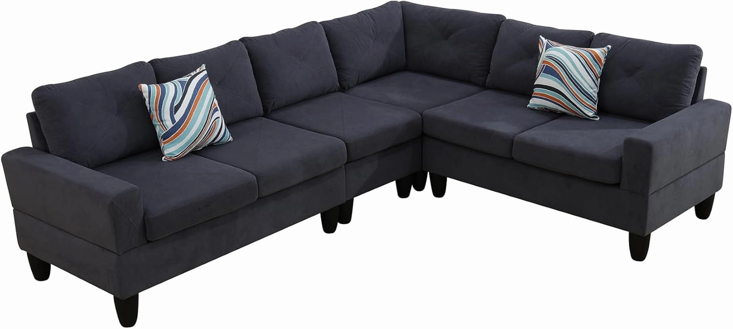 Max Sectional Sofa Set for Living Room, Apartment, Guest Room, playroom and Office