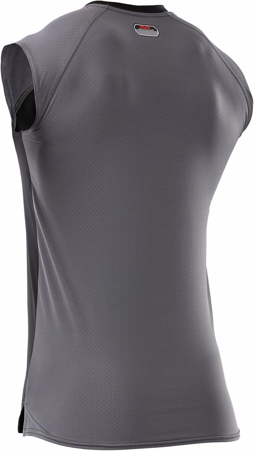 McDavid Youth Chest Protector Baseball Heart Guard Sternum Protection Compression Shirt. HEX Padded Shirt
