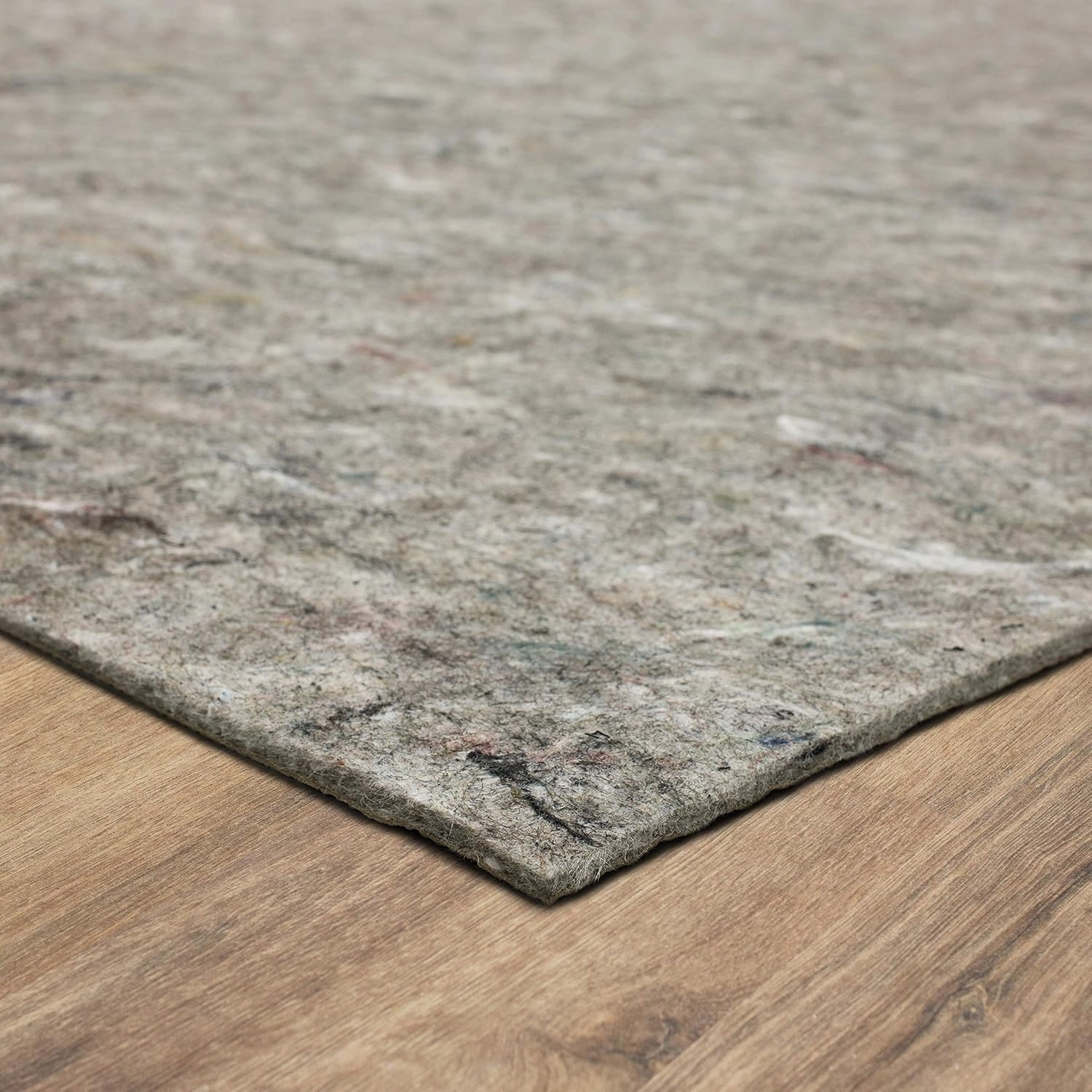 Mohawk Home 8' x 10' Non Slip Rug Pad Gripper 1/4 Thick Dual Surface Felt   Rubber Gripper - Safe for All Floors, Brown