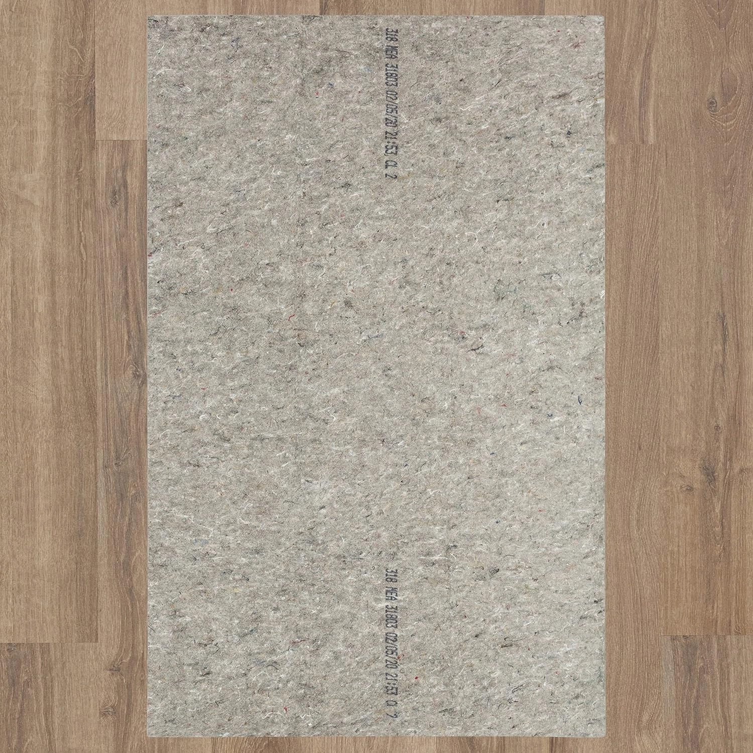 Mohawk Home 8' x 10' Non Slip Rug Pad Gripper 1/4 Thick Dual Surface Felt   Rubber Gripper - Safe for All Floors, Brown