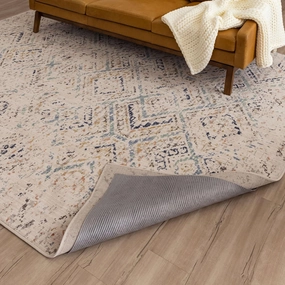 Mohawk Home 9 x 12 Waterproof Non Slip Rug Pad, Felt Cushion   Rubber, Pet and Kid Proof, Reversible – Safe for All Floors