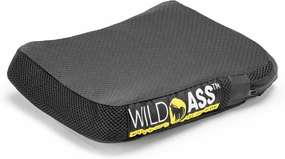 Motorcycle Air Gel Pillion-Lite Seat Cushion - Ergonomic Adjustable Air Pad with Cover, Straps - Ultimate Passenger Comfort & Relief, Cool Flow Motorcycle Accessories for Long Rides - Black