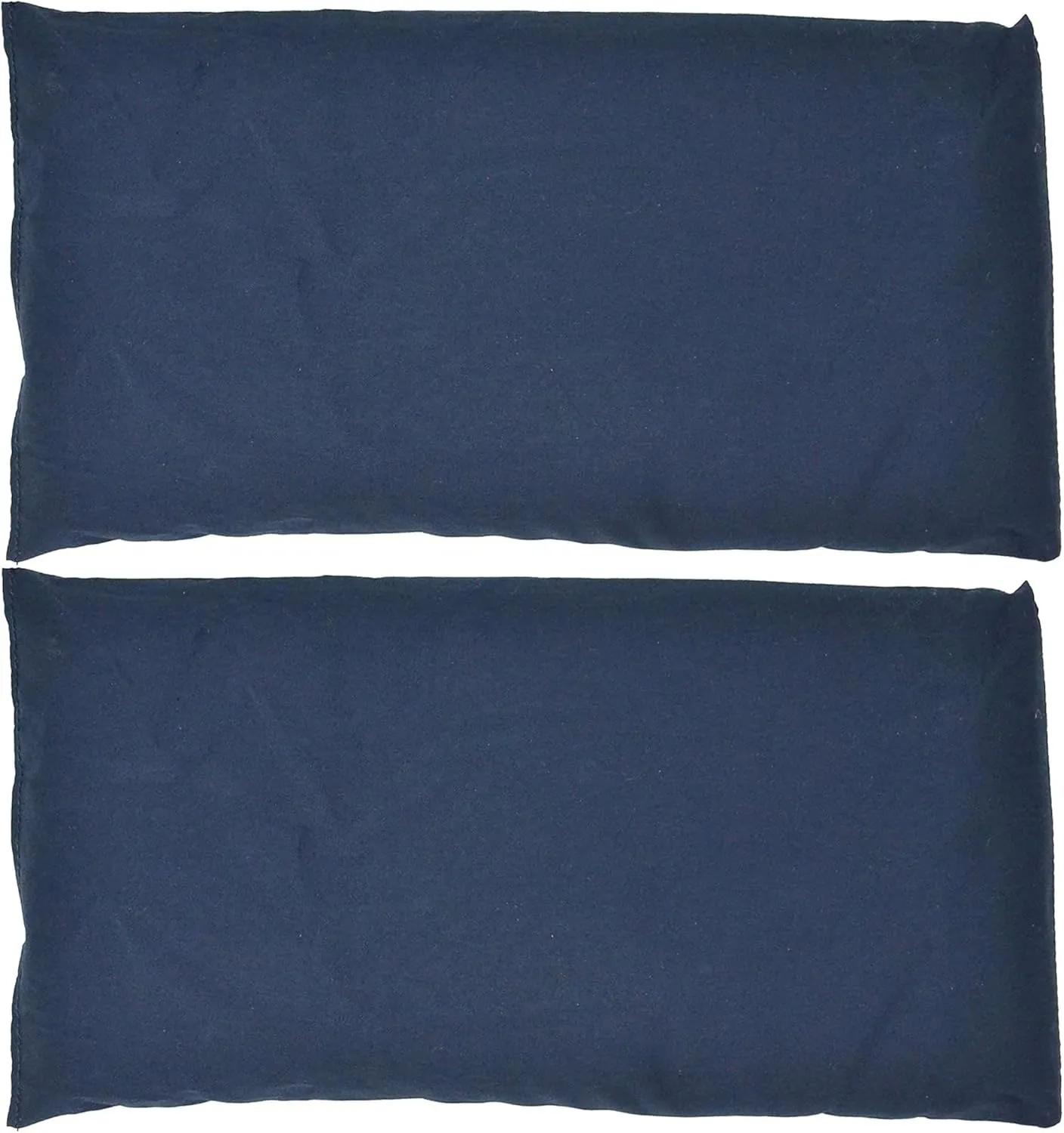 Nature's Approach - Basic Herb Pack Rice Heating Pad Microwavable Reusable Heat Pack with Herbal Aromatherapy Fill, Freezer and Microwave Safe for Hot and Cold Therapy, 2 Pack Nighttime Blue