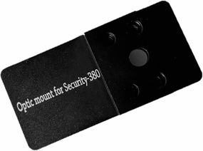 Optic Mount Plate for Ruger Security 380 Pistols Compatible with Holosun 507K,407K, SCS Carry, Riton MPR D2, Riton MPR D2, Riton 3 Tactix MPRD,Crimson Trace CTS-1550, 1250, Vortex Venom/Vortex Defende