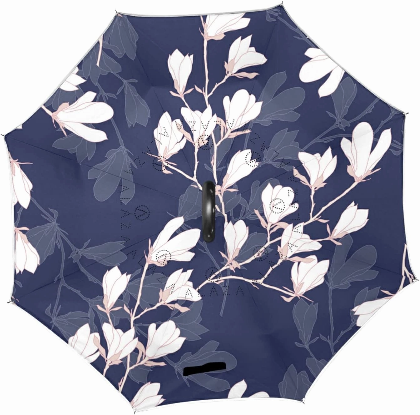 Oyihfvs Double Layer Inverted Umbrella, With C-Shaped Handle Windproof UV Proof Durable Parasol, For Men Women Outdoor Folding Rain Sun