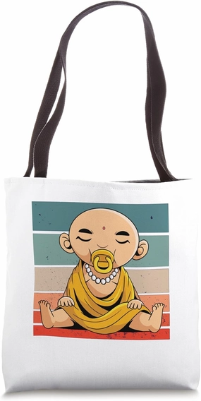 peaceful cute Tote Bag
