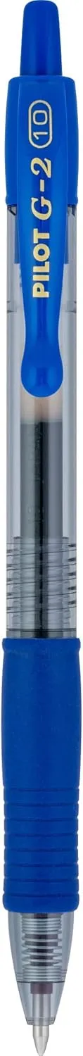 Pilot, G2 Premium Gel Roller Pens, Bold Point 1 mm, Pack of 14, Blue