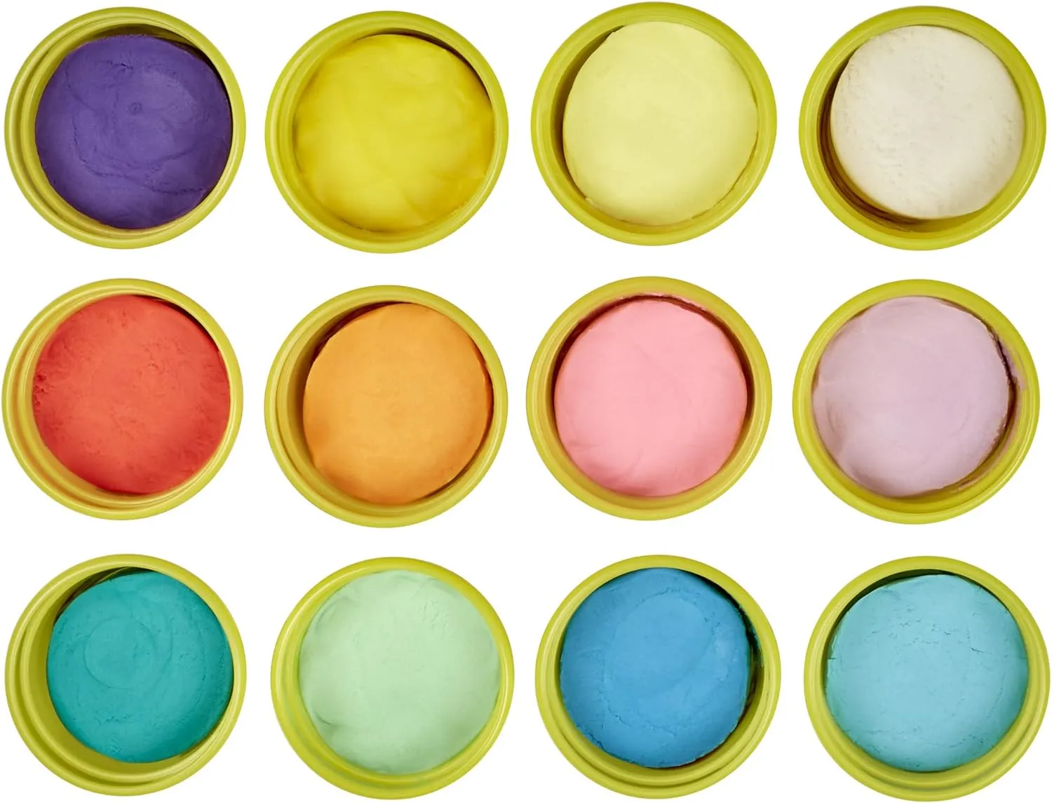 Play-Doh Pastel Colors Bulk 12-Pack of 4-Ounce Cans, Party Favors, Kids Arts & Crafts, Preschool Toys, Ages 2  (Amazon Exclusive)