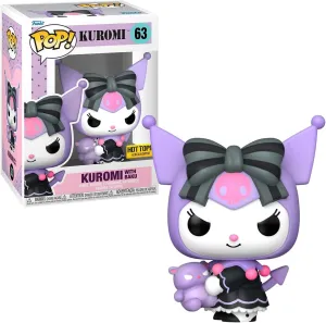 POP Funko Sanrio Pop! Kuromi (with Baku) Vinyl Figure Hot Topic Exclusive, Purple (66430)