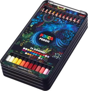 Posca Pencil oil color box, Multicolour, 36 Units (Pack of 1)