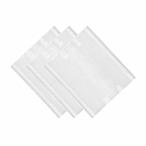Premium Professional 100% All Natural Facial Cotton Square Pad - Makeup Face Cleansing Pad -Hypoallergenic - No fillers - Soft Edge - 3 Pack of 150 Squares - 450 Count