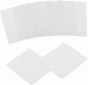Professional Embroidery Cosmetic Pads 1200pcs Exfoliating Facial Makeup Removal Soft Non-Woven Rectangular Beauty Supply Replacement Pads