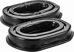 PROHEAR GEP03 Upgraded Gel Ear Pads for Walker's Razor Earmuffs, Comfortable and Soft Replacement Gel Ear Cups with Sealed Bottom Shell
