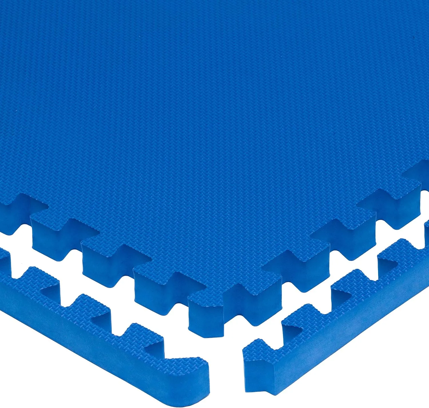 ProsourceFit Extra Thick Puzzle Exercise Mat, EVA Foam Interlocking Tiles for Protective, Cushioned Workout Flooring for Home and Gym Equipment