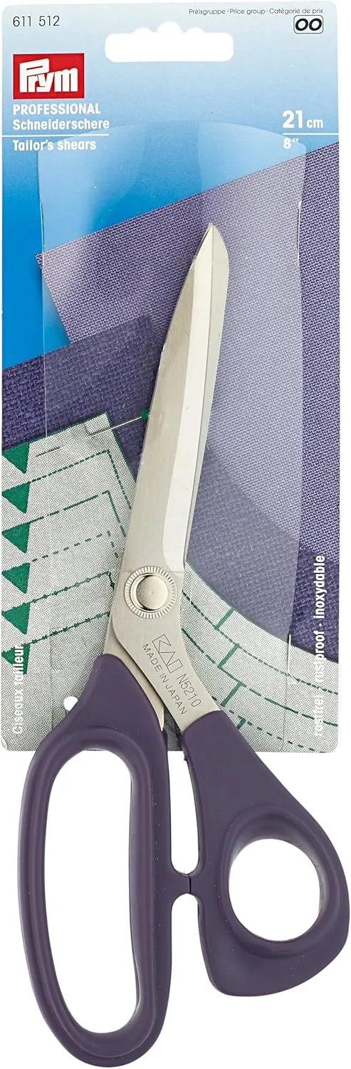 Prym Professional Tailors Shears with 21 cm Blades, Purple