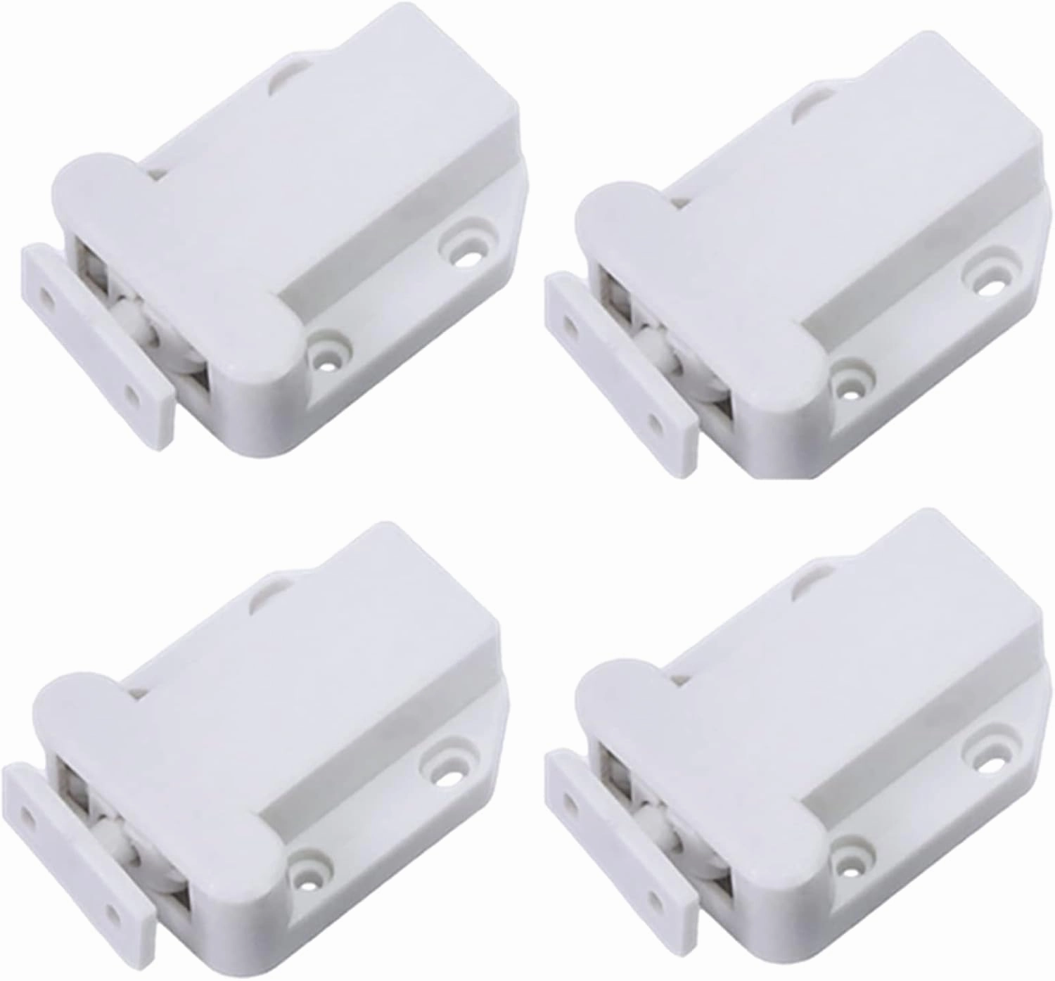 push the latch.door catch,Drawer Cabinet Catch Rebound Cabinet Latches Push Latch with Automatic Pop-Up Function Cabinet Lock Self-Locking Device for Cabinet Door Closure Push Catch Pop Out Cabinet Ha