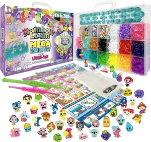 Rainbow Loom Loomi-Pals Glow in The Dark Mega Combo Set, for Boys & Girls Ages 7 