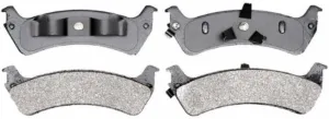 Raybestos SGD667M Service Grade Semi-Metallic Disc Brake Pad Set