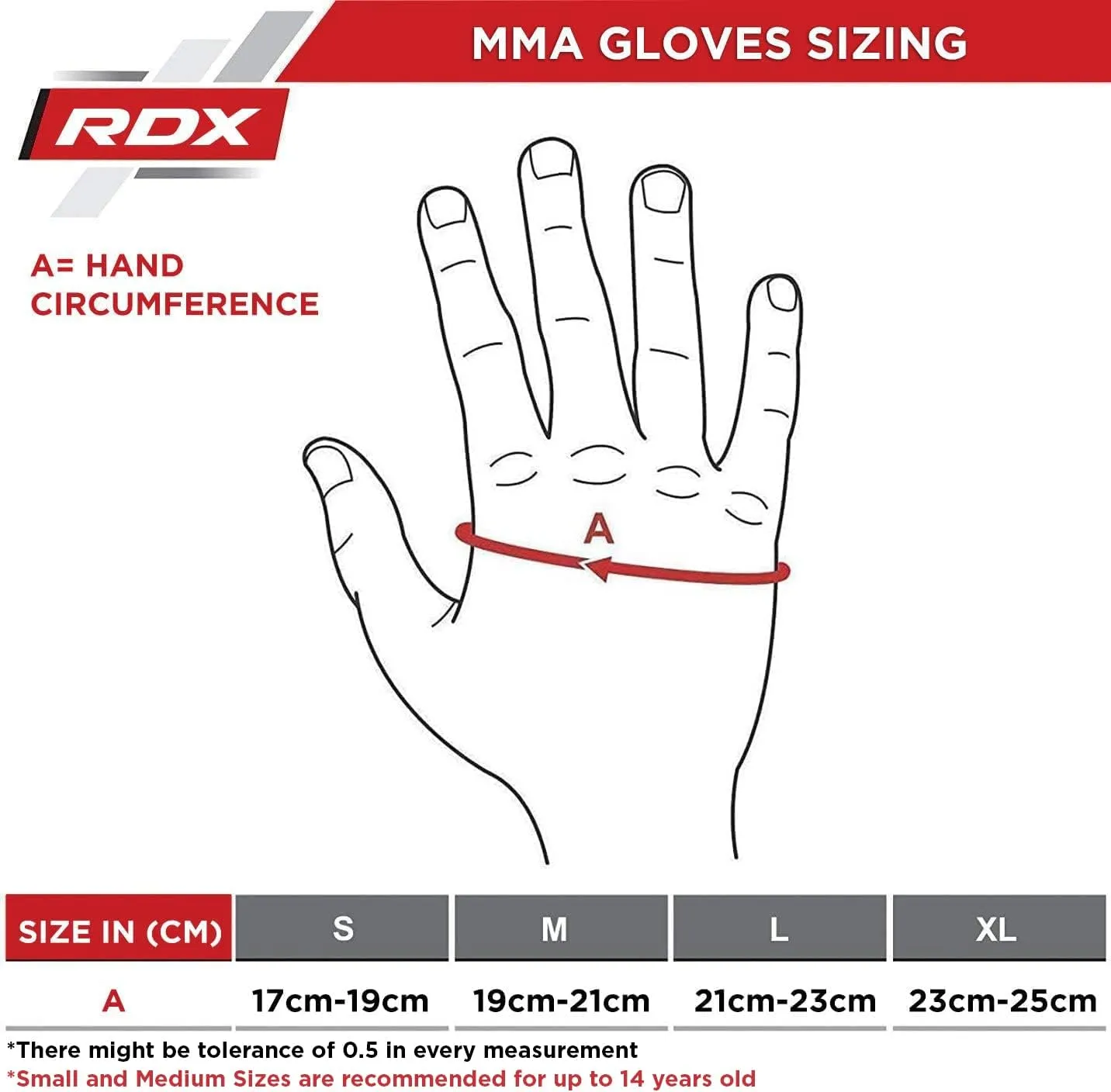 RDX MMA Gloves Noir, Maya Hide Leather, Ventilated Open D-Cut Palm, Padded Grappling Sparring Mitts, Cage Fighting Kickboxing Mixed Martial Arts Muay Thai Training, Punching Bag Pads Workout, Black