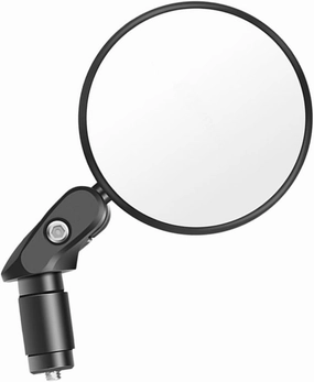 Rearview Mirrors for Scooters Round Shape Acrylic Mirrors Easy Install on Bike Handlebar for Universal Use