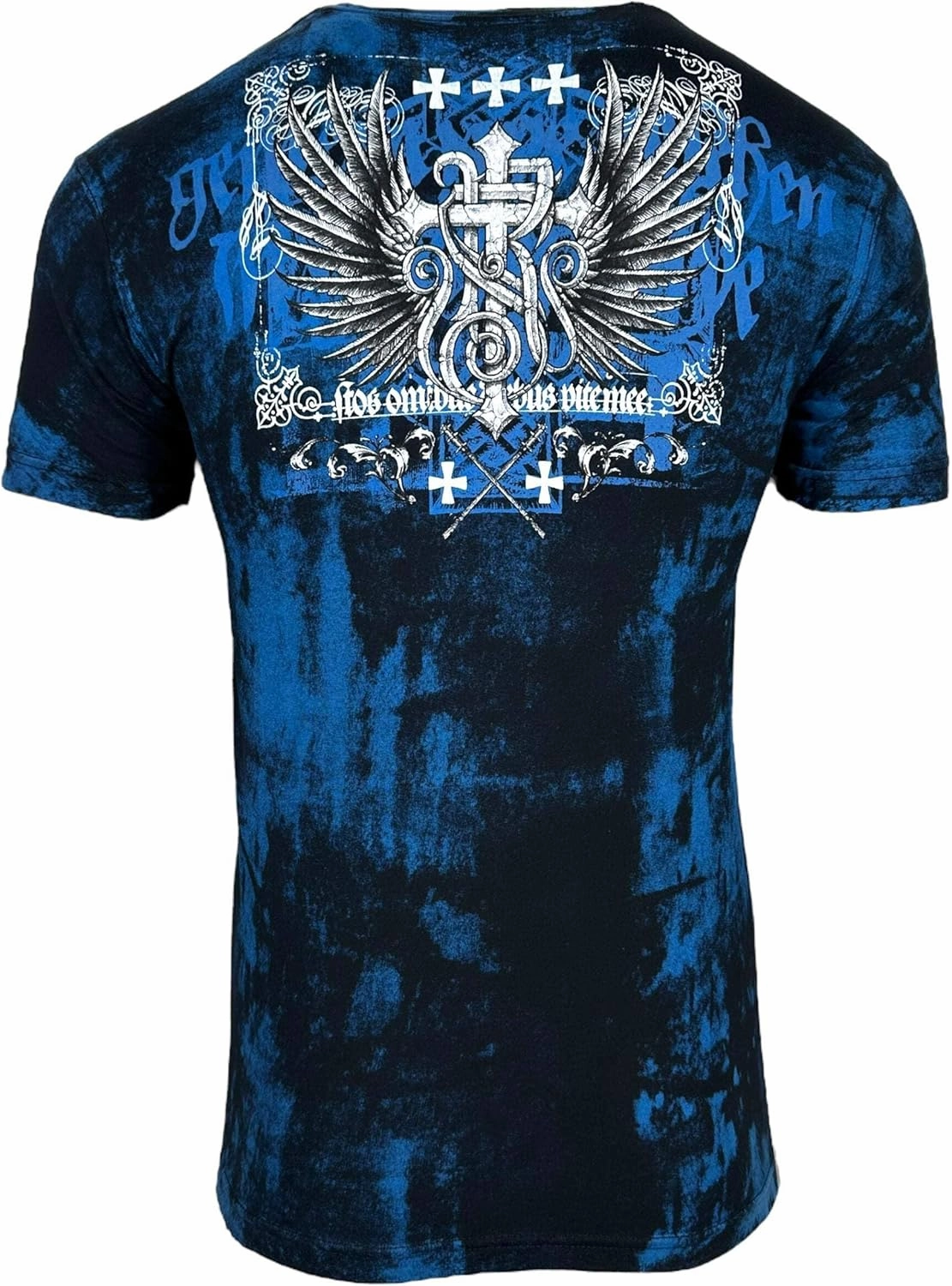 Rebel Saint by Affliction Men's T-Shirt Jailbird Y2K