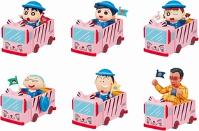 Reement Crayon Shin-chan Kindergarten Bus Departure Oshinko~! 1 Box Approx. H 3.9 x W 2.8 x D 1.6 inches (100 x 70 x 40 mm), Made of PVC, ABS