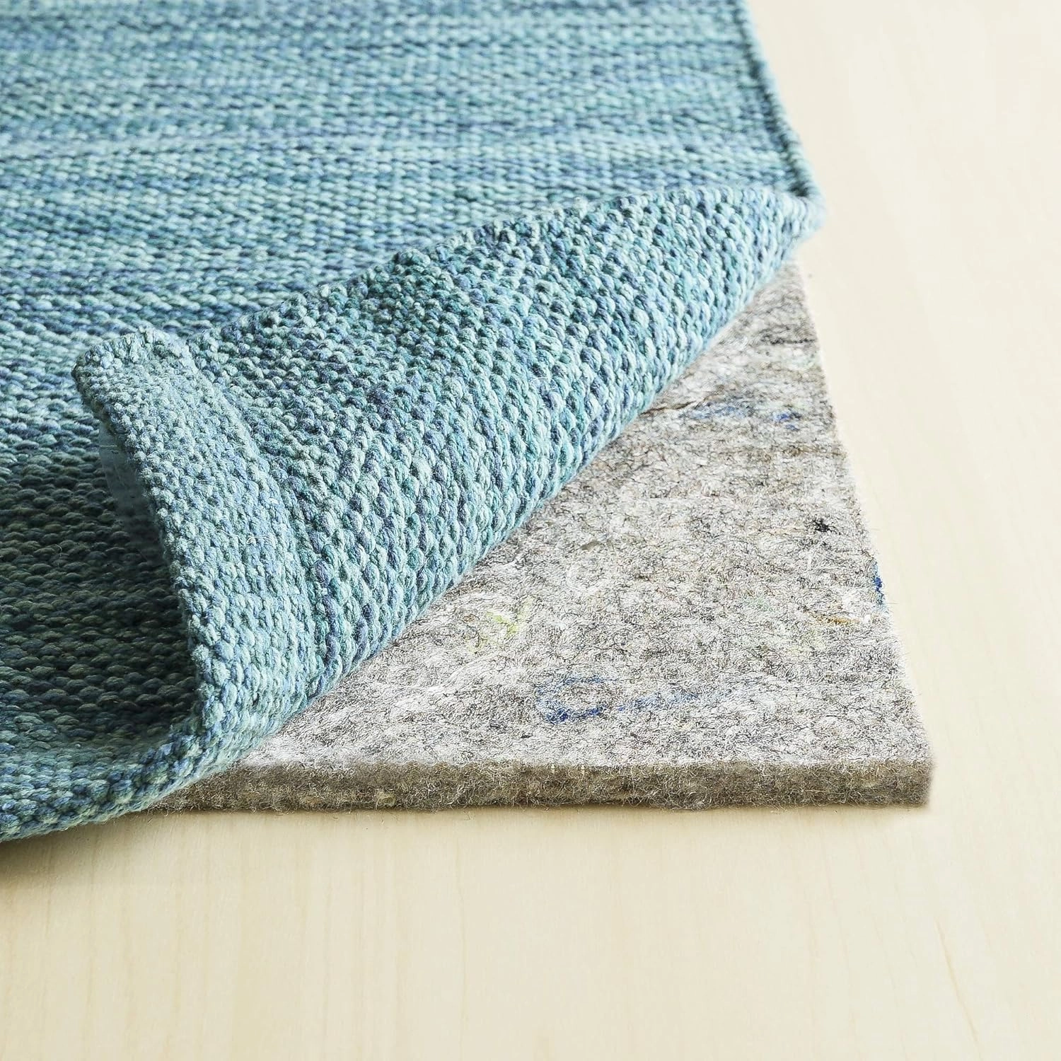 RUGPADUSA - Basics - 9'x12' - 3/8" Thick - 100% Felt - Protective Cushioning Rug Pad - Safe for All Floors and Finishes Including Hardwoods