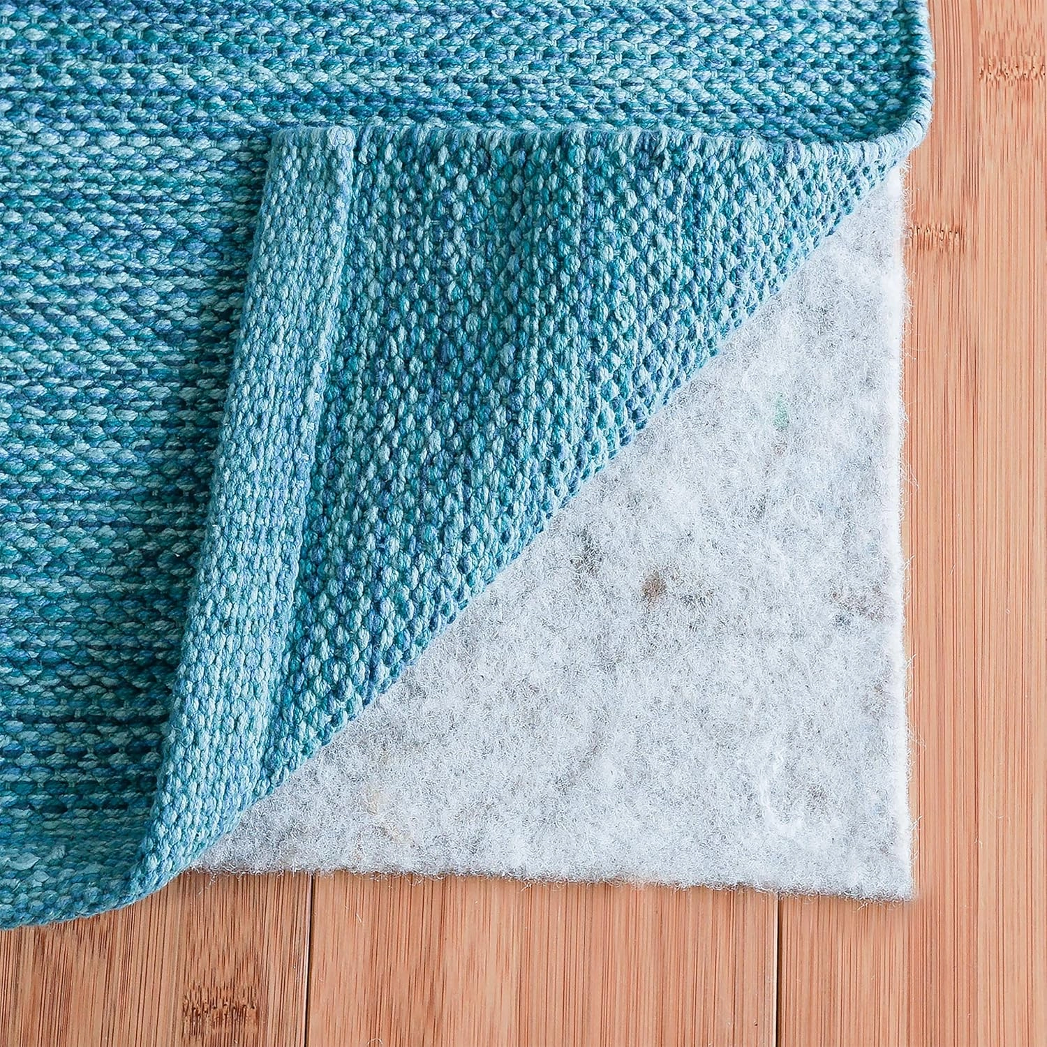 RUGPADUSA - Basics - 9'x12' - 3/8" Thick - 100% Felt - Protective Cushioning Rug Pad - Safe for All Floors and Finishes Including Hardwoods