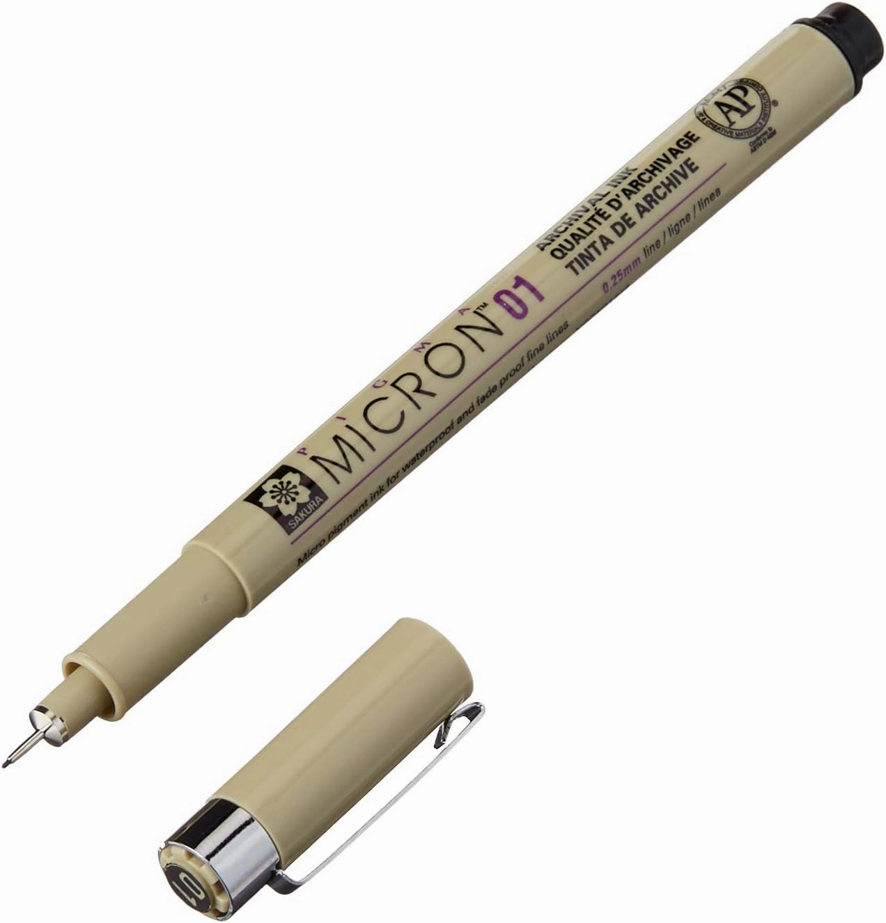 Sakura Micron Drawing Pen, 01, Black